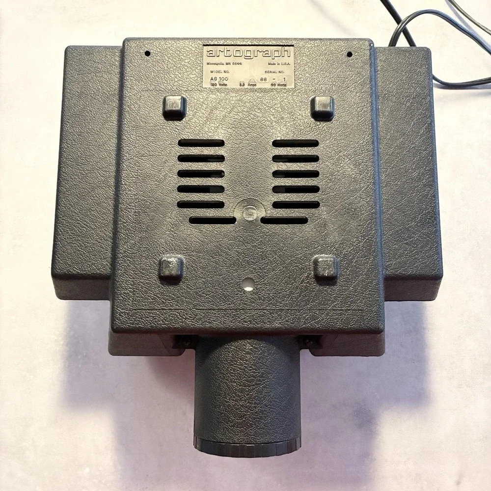 Vintage Artograph Super AG100 Art Copying Projector‎ & AGL Accessory Lens